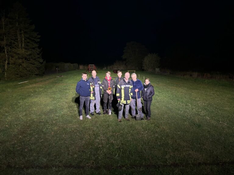 Wettkampfplatz wird hergerichtet