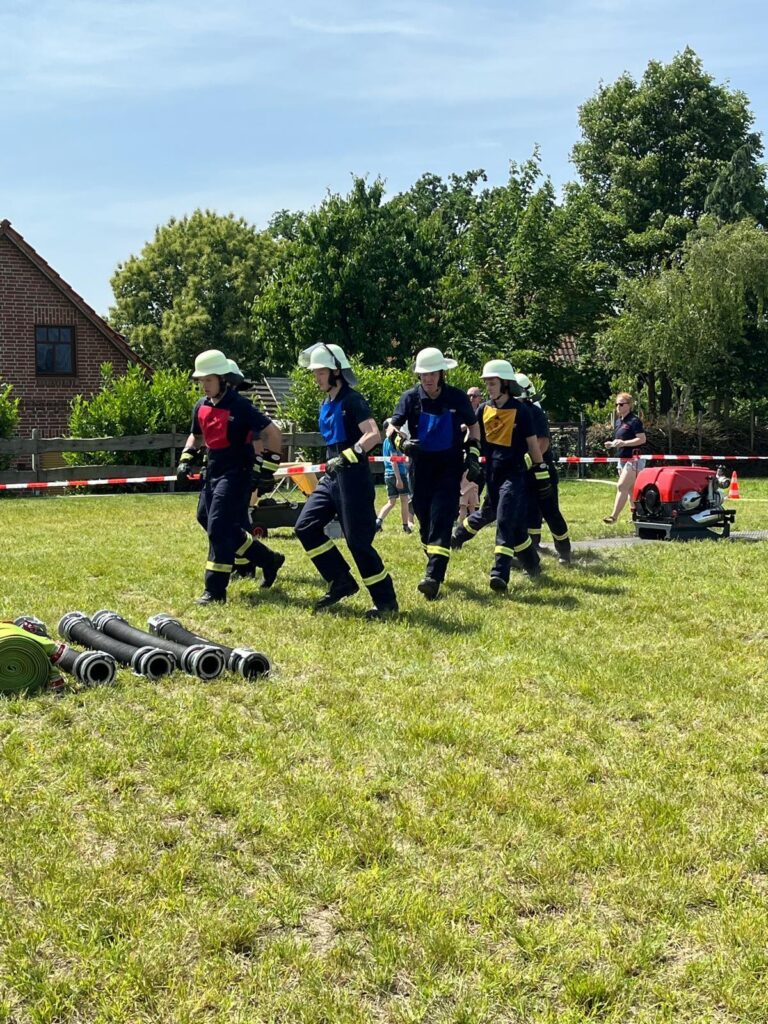 Die Wettbewerbsgruppe beim Wettbewerb