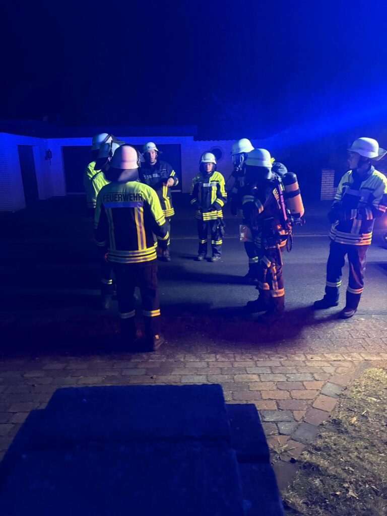 Einsatzübung vermisste Person