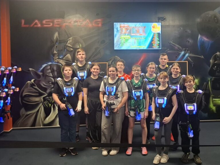 Die Jugendfeuerwehr im Lasertag