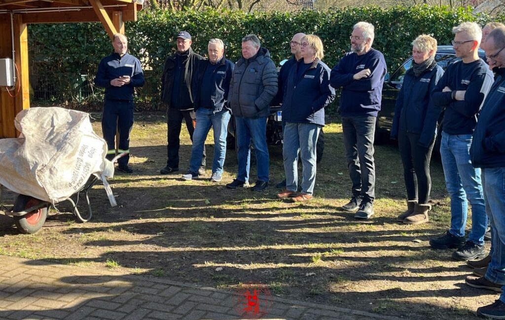 Gruppenfoto von Kameraden