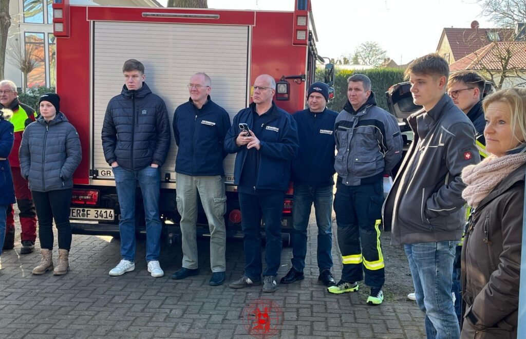 Gruppenfoto von Kameraden