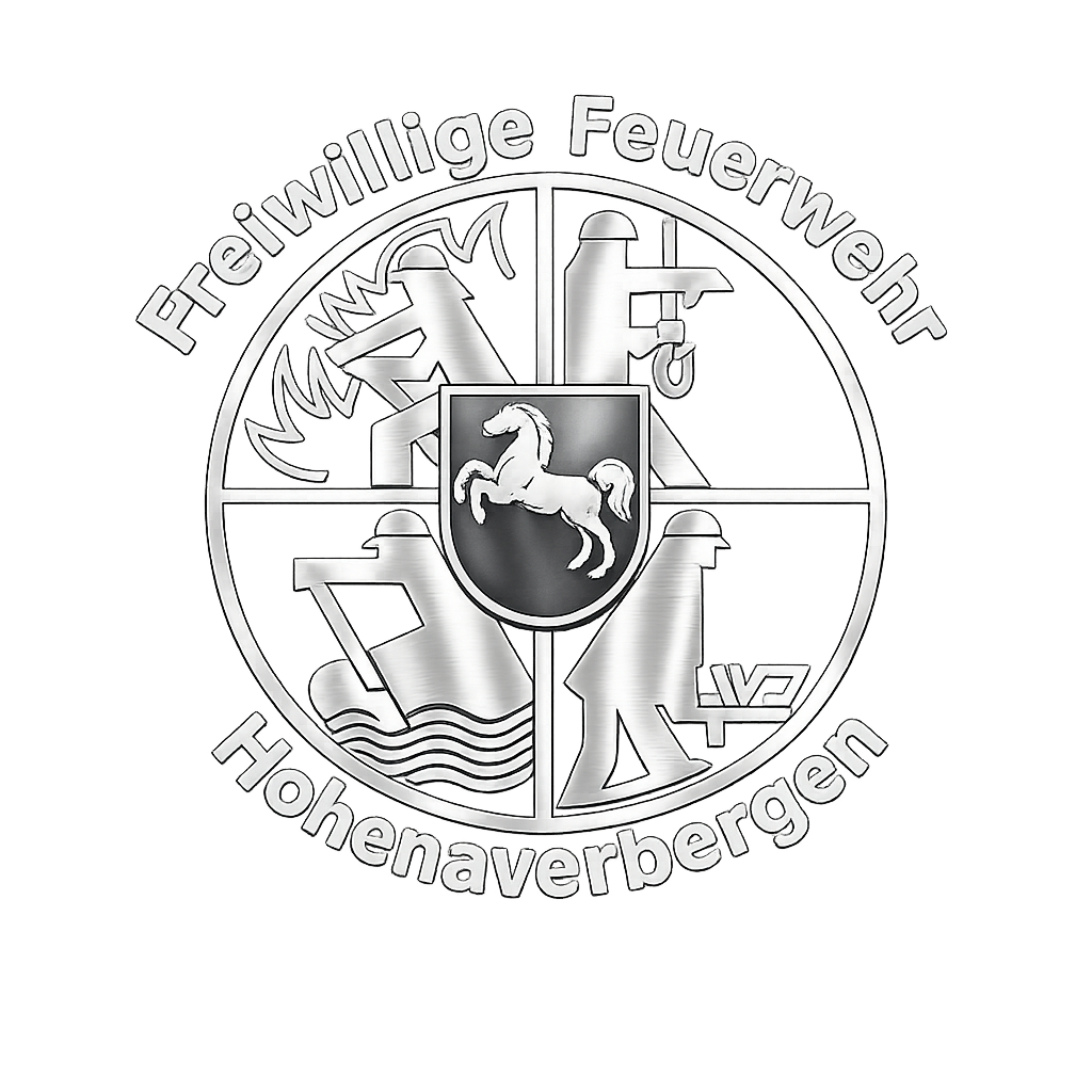 Logo Feuerwehr silber