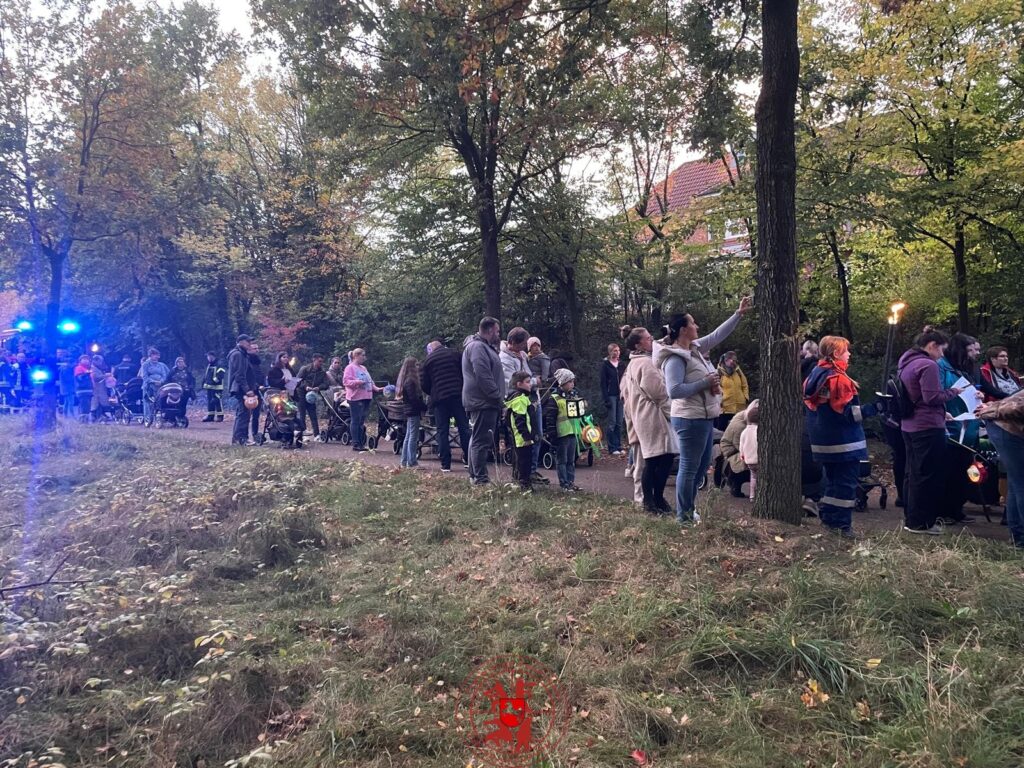 Laternenumzug durch den Scheperdrift
