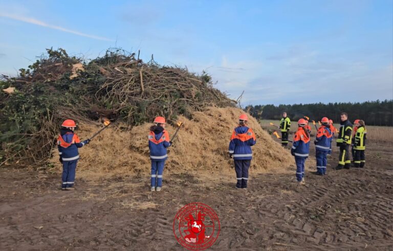 Danke, für ein tolles Osterfeuer