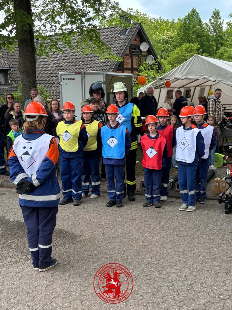 Übungsstart der Jugendfeuerwehr