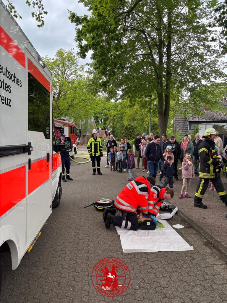 Herzdruckmassage durch den Rettungsdienst